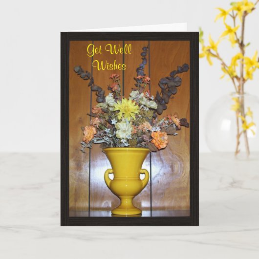 Word goed Wensen Kaart (Gele Bloem)