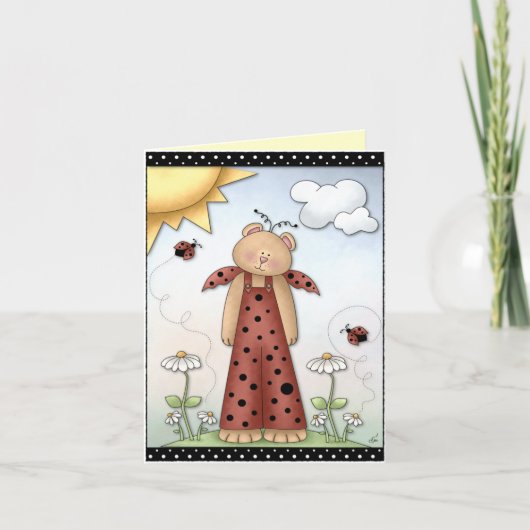 Word goed wenskaart kaart (Voorkant)