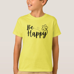 Word Happy Spring Summer T-Shirt