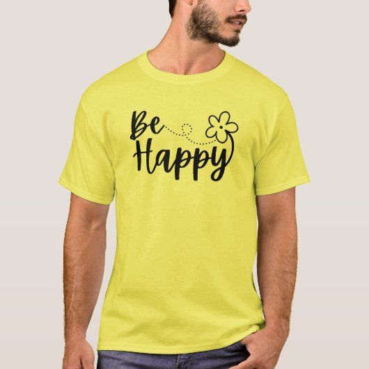 Word Happy Spring Summer T-Shirt (Voorkant)