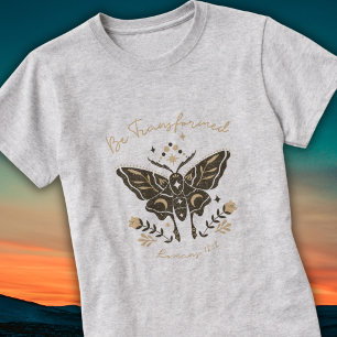 Word hervormde Romans 12:2 Christelijke Boho T-shirt