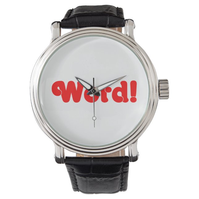 Word! Horloge (Voorkant)