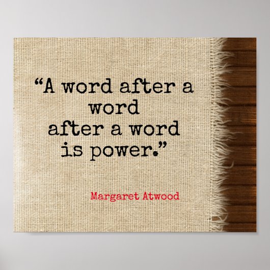 Word is het Citaat van de Macht Poster (Voorkant)