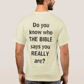 Word Israël wakker! T-shirt (Achterkant)