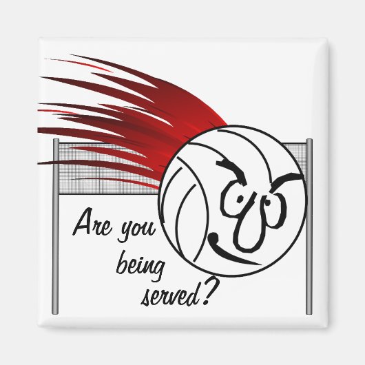 Word je bediend? magneet (Voorkant)