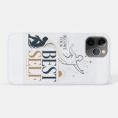 Word Je Beste Zelf Inspirerende Persoonlijke Groei Case-Mate iPhone Case (Achterkant (horizontaal))