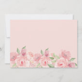 Word Je Mijn Bruidsmeisje Koraalroze Pruimkleurige Kaart (Achterkant)