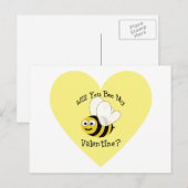 Word je mijn Valentijn? Feestdagenkaart (Voorkant / Achterkant)