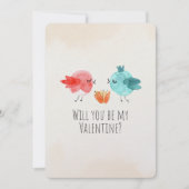 Word je mijn Valentijn Feestdagenkaart (Voorkant)