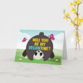 Word je mijn veganistische vriend(in)?, Vegan Vale Kaart (Gele Bloem)