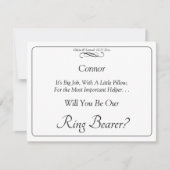 Word Je Onze Ringdrager? Zwart Wit Oneindig (Voorkant)