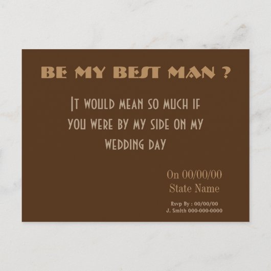 word jij mijn beste man? uitnodiging briefkaart (Achterkant)