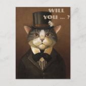 word jij mijn beste man? uitnodiging briefkaart (Voorkant)