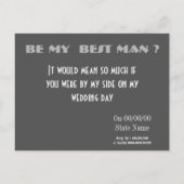 word jij mijn beste man? uitnodiging briefkaart (Achterkant)