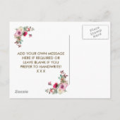 Word jij mijn bloem meisje kaart gepersonaliseerd? (Achterkant)