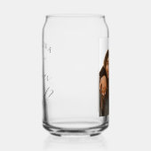 Word jij mijn Bloemenmeisje foto? Blikvorm Glas (Links)