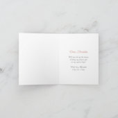 Word jij mijn Bloemenmeisje Waterverf meisjeskaart Feestdagen Kaart (Binnen)