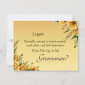 Word jij mijn bruidegom? goudgeel (Voorkant)