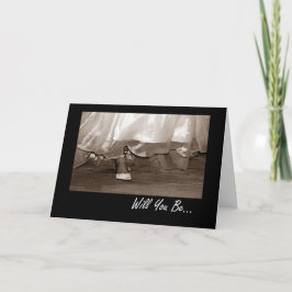 Word jij mijn bruidsmeisje?