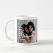 Word Jij Mijn Bruidsmeisje? 2 Foto Koffiemok (Links)