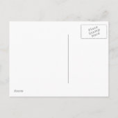 Word jij mijn bruidsmeisje briefkaart met rozen? (Achterkant)