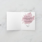 word jij mijn bruidsmeisje bruidbruidende bruidsro feestdagen kaart (Binnen)