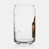 Word jij mijn bruidsmeisje foto? blikvorm glas (Links)