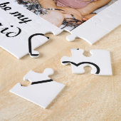 Word jij mijn bruidsmeisje foto? legpuzzel (Zijkant)