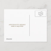 Word jij mijn bruidsmeisje kaart bloemengroen? (Achterkant)