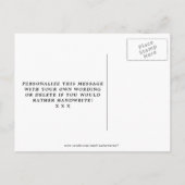 Word jij mijn bruidsmeisje kaart boho floral? (Achterkant)