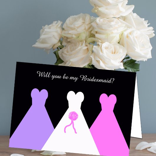 Word jij mijn bruidsmeisje Kaart — bruidsmeisje ge