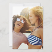 Word jij mijn bruidsmeisje Kaart met foto terug (Achterkant)