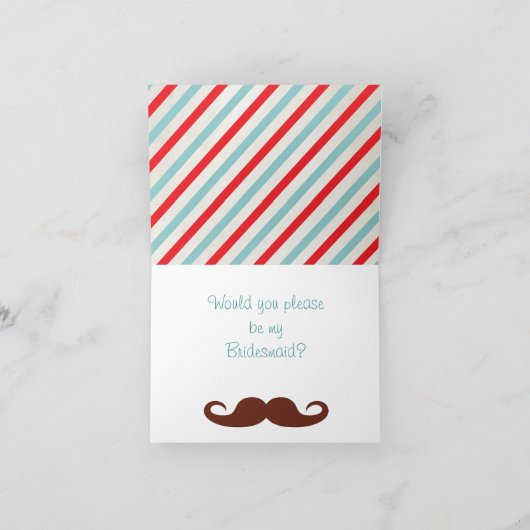 Word jij mijn bruidsmeisje kaarten? (Binnen)