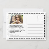 Word jij mijn bruidsmeisje krantenvoorstel? kaart (Achterkant)