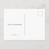 Word jij mijn bruidsmeisje PC - GoldGlitFab II Uitnodiging Briefkaart (Achterkant)