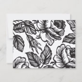 Word jij mijn bruidsmeisje Rustic Chic Floral? Kaart (Achterkant)