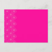 Word jij mijn bruidsmeisje? uitnodiging briefkaart (Achterkant)