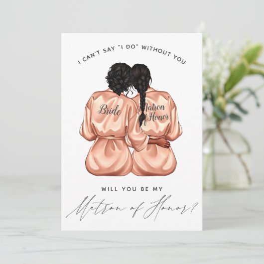 Word jij mijn Ereheer? Meisjes in zijde Kaart (Staand voorkant)