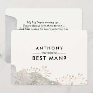 Word jij mijn getuige? Grijze Waterverf Kaart