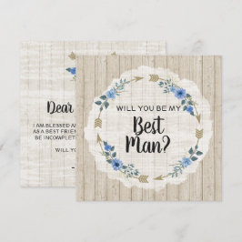 Word Jij Mijn Getuige Rustiek Hout Boho Pijlen Kaart