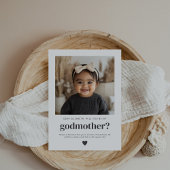 Word jij mijn Godmother Fotovoorstel? Kaart