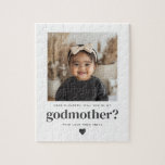 Word jij mijn Godmother Fotovoorstel? Legpuzzel<br><div class="desc">Op zoek naar een lieve en zinvolle manier om een geliefde te vragen de peetmoeder van je baby te zijn? Deze puzzel is een leuke manier om de pop van de vraag te krijgen! Of je nu een familielid of goede vrienden vraagt, deze sjabloon helpt je een oprechte moment te...</div>