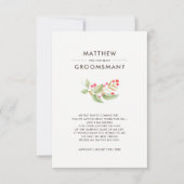 Word jij mijn Groomsman? Custom Kaart (Voorkant)