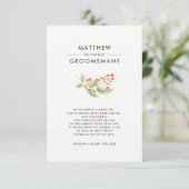 Word jij mijn Groomsman? Custom Kaart (Staand voorkant)