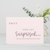 Word jij mijn Junior Bridesmaid Proposal Kaart? Kaart (Staand voorkant)