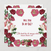 Word Jij Mijn Liefje Landelijke Rozen Vintage Vale (Voorkant / Achterkant)