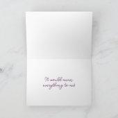 Word jij mijn Maid of Honor? | bloemenbruiloft Kaart (Binnen)