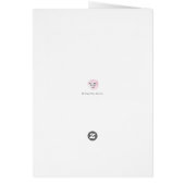 Word jij mijn Maid of Honor floral Kaart? (Achterkant)