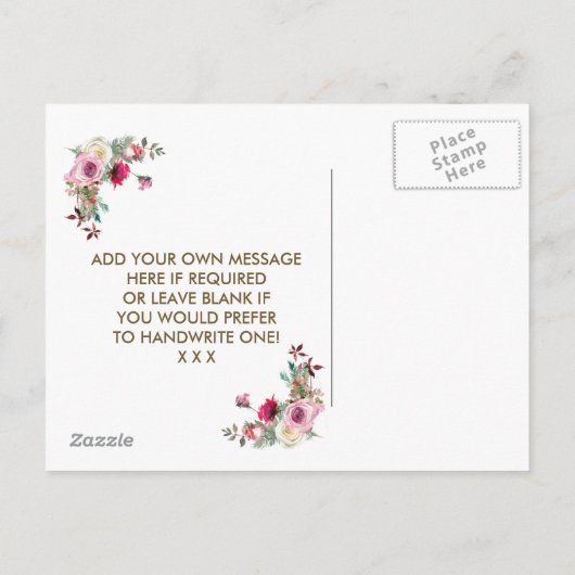 Word jij mijn Maid of Honor-kaart gepersonaliseerd Uitnodiging Briefkaart (Achterkant)