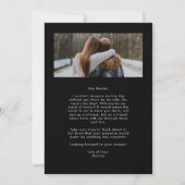 Word jij mijn Maid of Honor Minimalist Foto? (Achterkant)